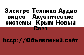 Электро-Техника Аудио-видео - Акустические системы. Крым,Новый Свет